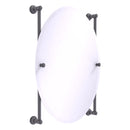 Carolina Miroir ovale mont sur rail sans cadre