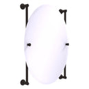 Carolina Miroir ovale mont sur rail sans cadre