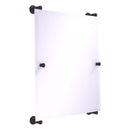 Carolina Miroir rectangulaire sans cadre mont sur rail