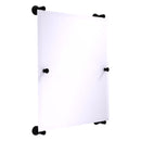 Carolina Miroir rectangulaire sans cadre mont sur rail