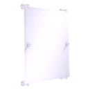 Carolina Miroir rectangulaire sans cadre mont sur rail