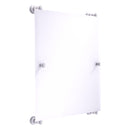 Carolina Miroir rectangulaire sans cadre mont sur rail