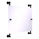 Miroir horizontal rectangulaire sans cadre mont茅 sur rail Carolina Landscape