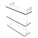 Carolina Collection Triple Glass Shelf