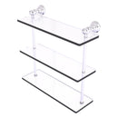 Carolina Collection Triple Glass Shelf