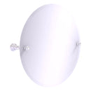 Carolina Miroir inclinable rond sans cadre avec bord biseaut