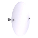 Carolina Miroir inclinable ovale sans cadre avec bord biseaut