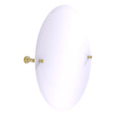 Carolina Miroir inclinable ovale sans cadre avec bord biseaut