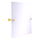 Carolina Miroir inclinable rectangulaire sans cadre avec bord biseaut