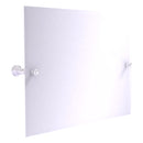 Carolina Miroir inclinable rectangulaire horizontal sans cadre avec bord biseaut