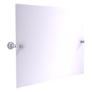 Carolina Miroir inclinable rectangulaire horizontal sans cadre avec bord biseaut