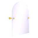 Carolina Miroir arqu inclinable sans cadre avec bord biseaut