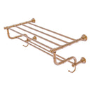 Carolina Collection Towel Shelf with Double Towel Bar