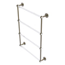 Clearview Collection 4 Tier Ladder Towel Bar with Dotted Accents