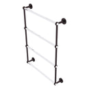 Clearview Collection 4 Tier Ladder Towel Bar with Grooved Accents
