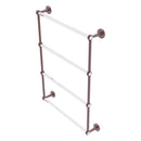 Clearview Collection 4 Tier Ladder Towel Bar with Grooved Accents