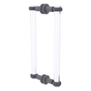 Clearview Collection Back to Back Shower Door Pull with Twisted Accents
