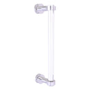 Clearview Collection Single Side Shower Door Pull with Smooth Accents