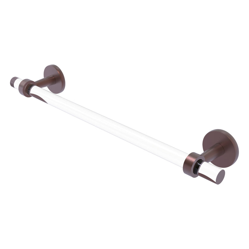Clearview Collection Towel Bar with Smooth Accents