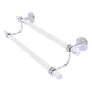 Clearview Collection Double Towel Bar with Smooth Accents