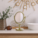 8 Inch Vanity Top Make-Up Mirror with Twisted Accents