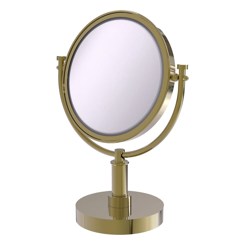 8 Inch Vanity Top Make-Up Mirror with Smooth Accents