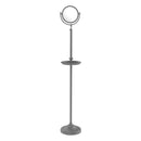 Freestanding Make-Up Mirror 8 Inch Diameter with Shaving Tray