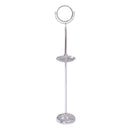 Freestanding Make-Up Mirror 8 Inch Diameter with Shaving Tray