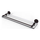 Dottingham 脡tag猫re en verre simple  rail de galerie