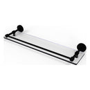 Dottingham 脡tag猫re en verre simple  rail de galerie