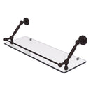 脡tag猫re flottante en verre Dottingham avec rail de galerie