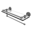 Dottingham Porte-serviettes en papier avec 茅tag猫re en verre  rail de galerie