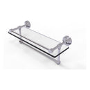 Dottingham 脡tag猫re en verre avec rail de galerie et barre  serviettes