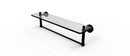 Dottingham Collection Glass Vanity Shelf with Integrated Towel Bar