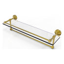 Dottingham 脡tag猫re en verre avec rail de galerie et barre  serviettes