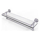 Dottingham 脡tag猫re en verre avec rail de galerie et barre  serviettes