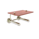 Dottingham Porte-papier de toilette  2 rouleaux avec 茅tag猫re en bois