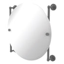 Dottingham Miroir rond sans cadre mont sur rail