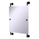 Dottingham Miroir rectangulaire sans cadre mont sur rail