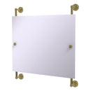 Miroir horizontal rectangulaire Dottingham sans cadre mont茅 sur rail