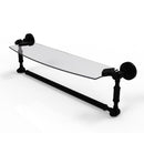Dottingham Collection Glass Vanity Shelf  with Integrated Towel Bar