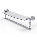 Dottingham Collection Glass Vanity Shelf  with Integrated Towel Bar