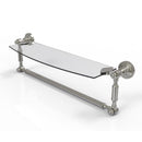 Dottingham Collection Glass Vanity Shelf  with Integrated Towel Bar