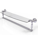Dottingham Collection Glass Vanity Shelf  with Integrated Towel Bar