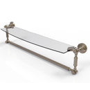 Dottingham Collection Glass Vanity Shelf  with Integrated Towel Bar