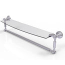 Dottingham Collection Glass Vanity Shelf  with Integrated Towel Bar