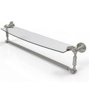 Dottingham Collection Glass Vanity Shelf  with Integrated Towel Bar