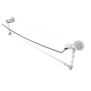 Dottingham Collection Glass Vanity Shelf  with Integrated Towel Bar