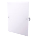 Miroir inclinable rectangulaire sans cadre avec bord biseaut茅