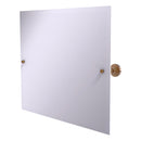 Miroir inclinable rectangulaire horizontal sans cadre avec bord biseaut茅